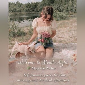 Welcome to Meadowlight 🌾🌷🧺Meet the Posher🌿